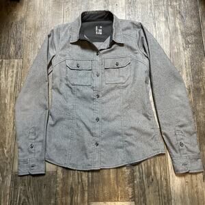 ARCTERYX Tavla Long Sleeve Button Down Shirt Casual Gorpcore Gray size Small